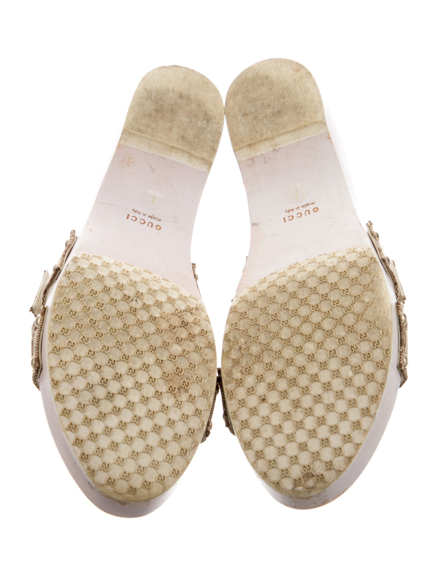 Gucci GG Canvas Canvas Slides